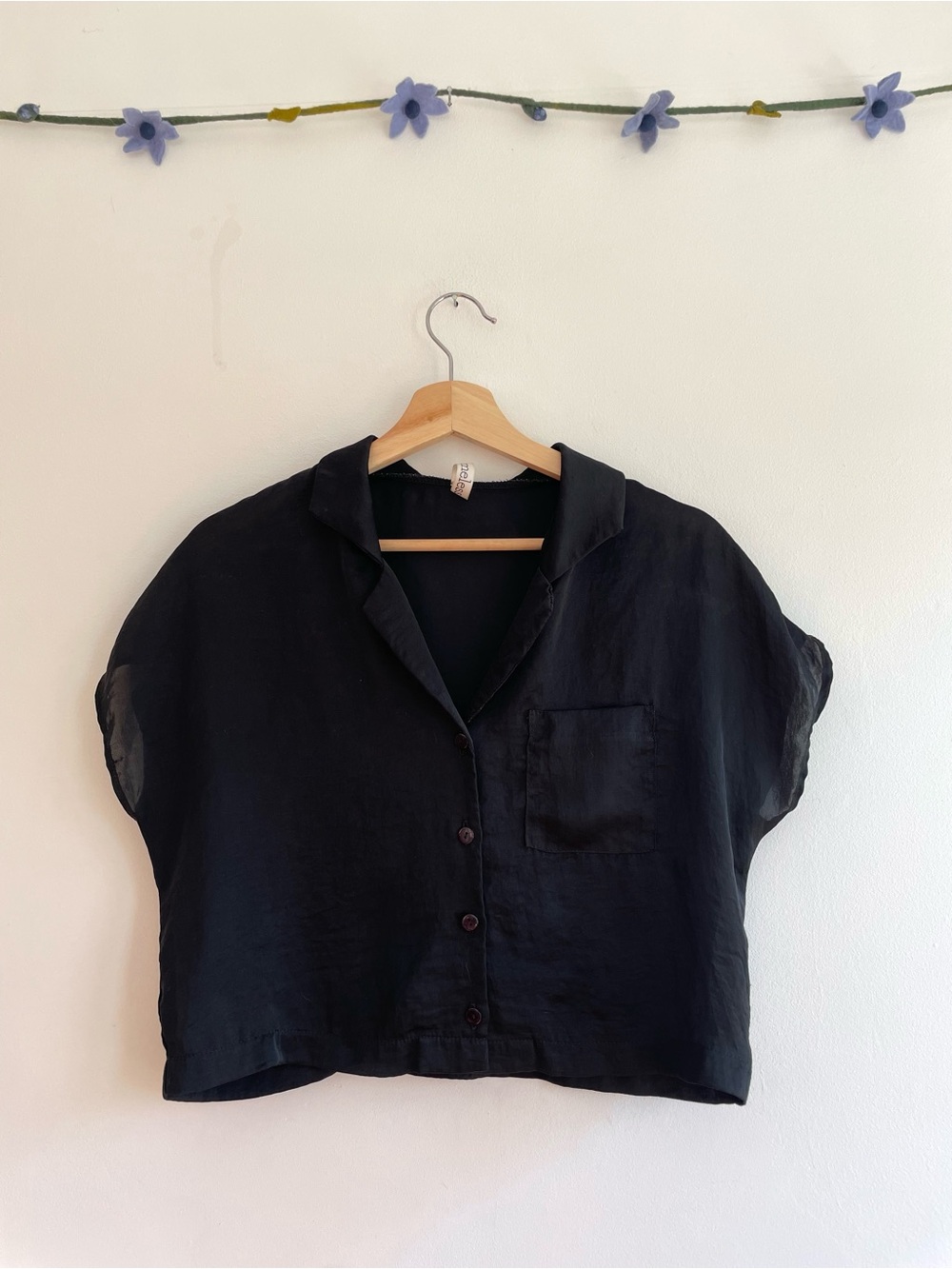 Satin Urban Outfitters Top